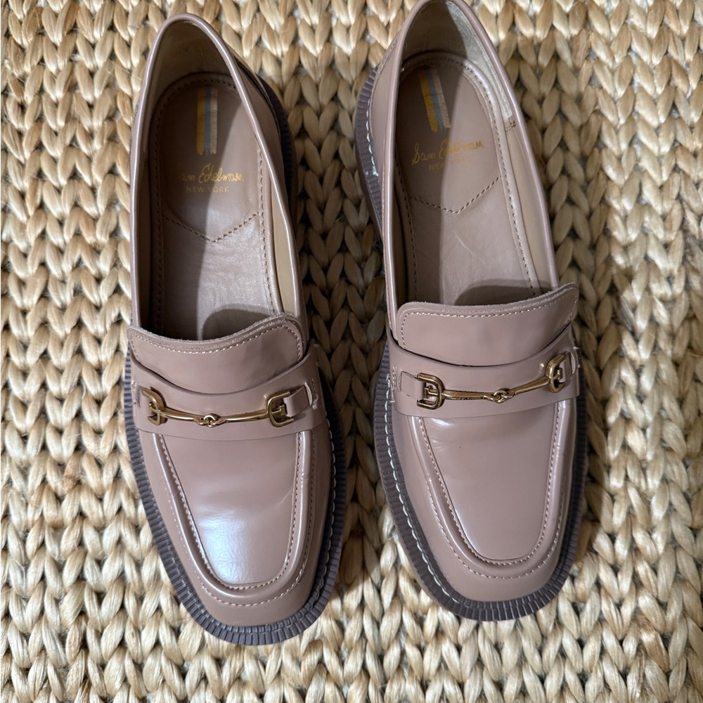 Sam Edelman Women's Laura Tan lug soul Loafers